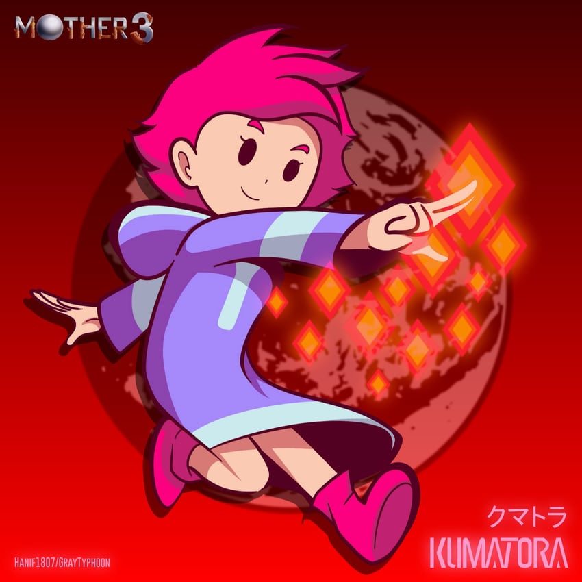 kumatora (mother and 1 more) drawn by hanif1807
