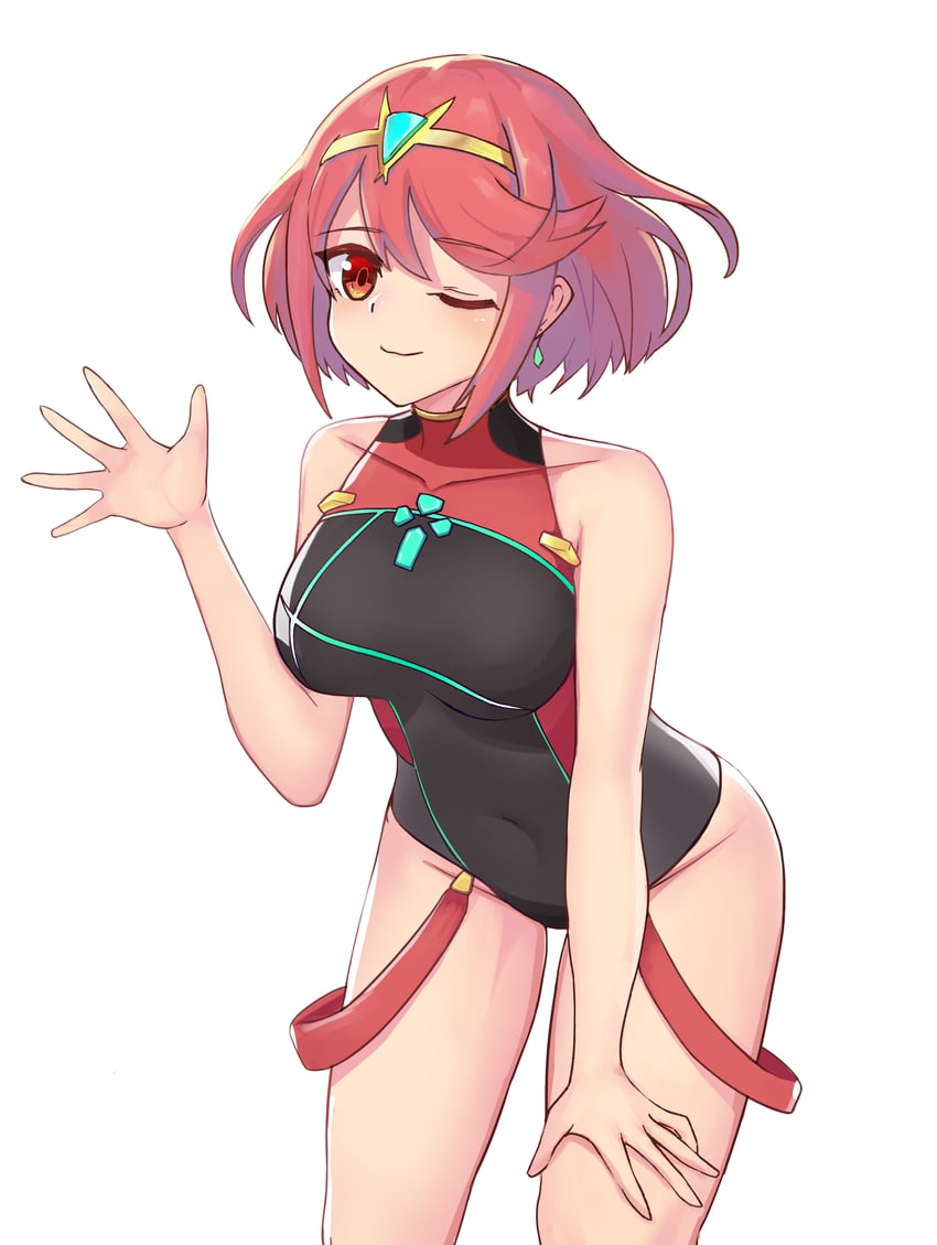 pyra (xenoblade chronicles and 1 more) drawn by tirari9336_(mochila9336)