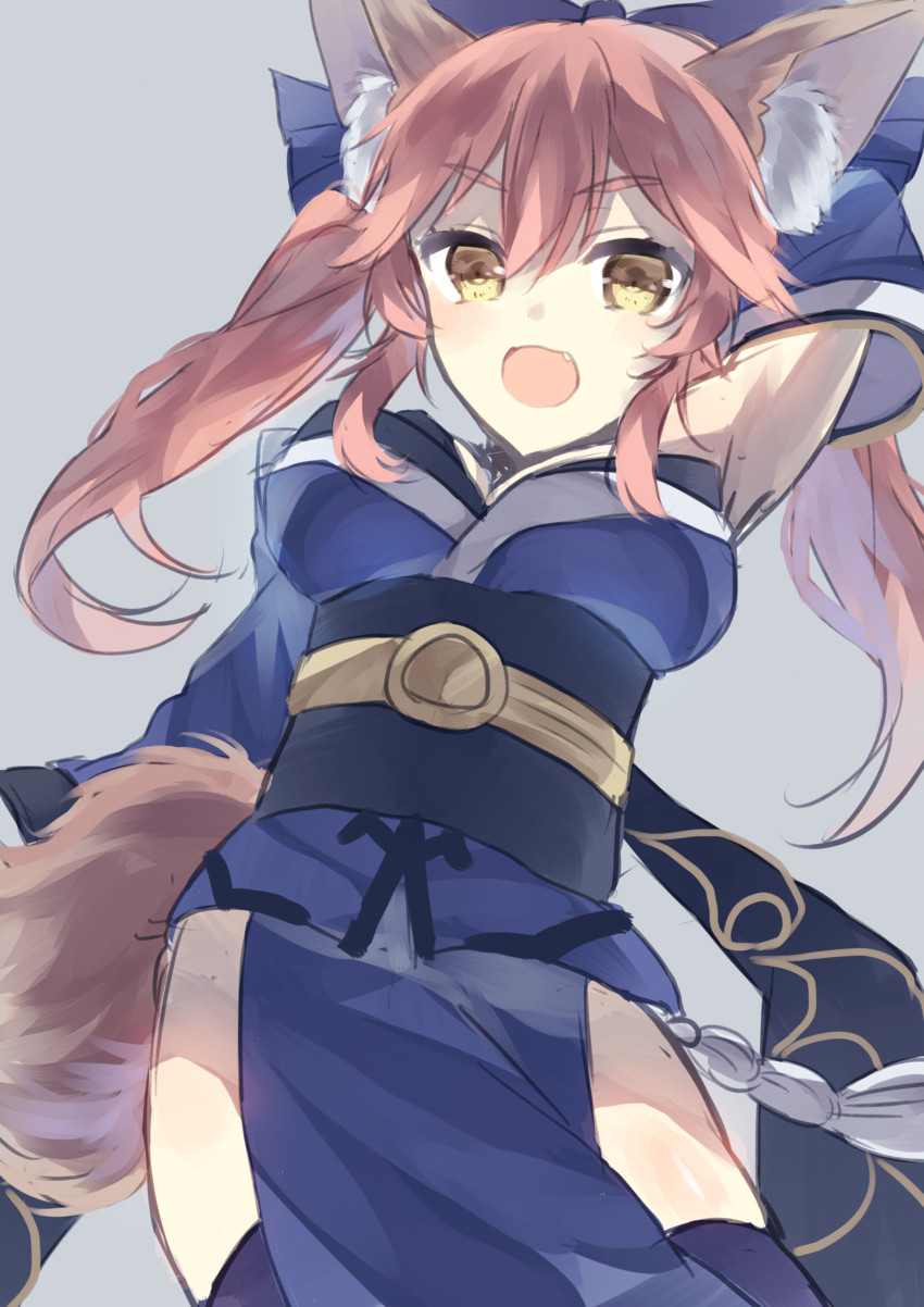 tamamo and tamamo no mae (fate and 1 more) drawn by dokoda_no_dareka