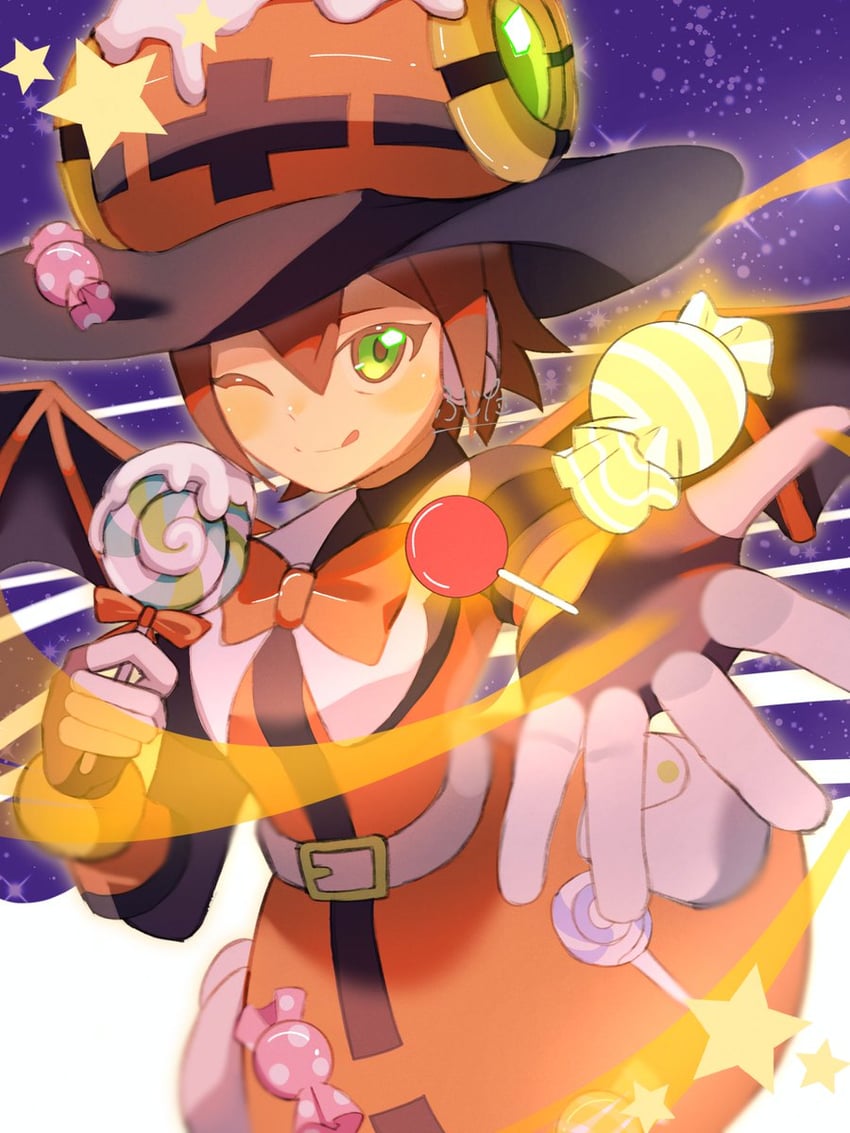 aile (mega man and 3 more) drawn by sasaki_(ssk8083)