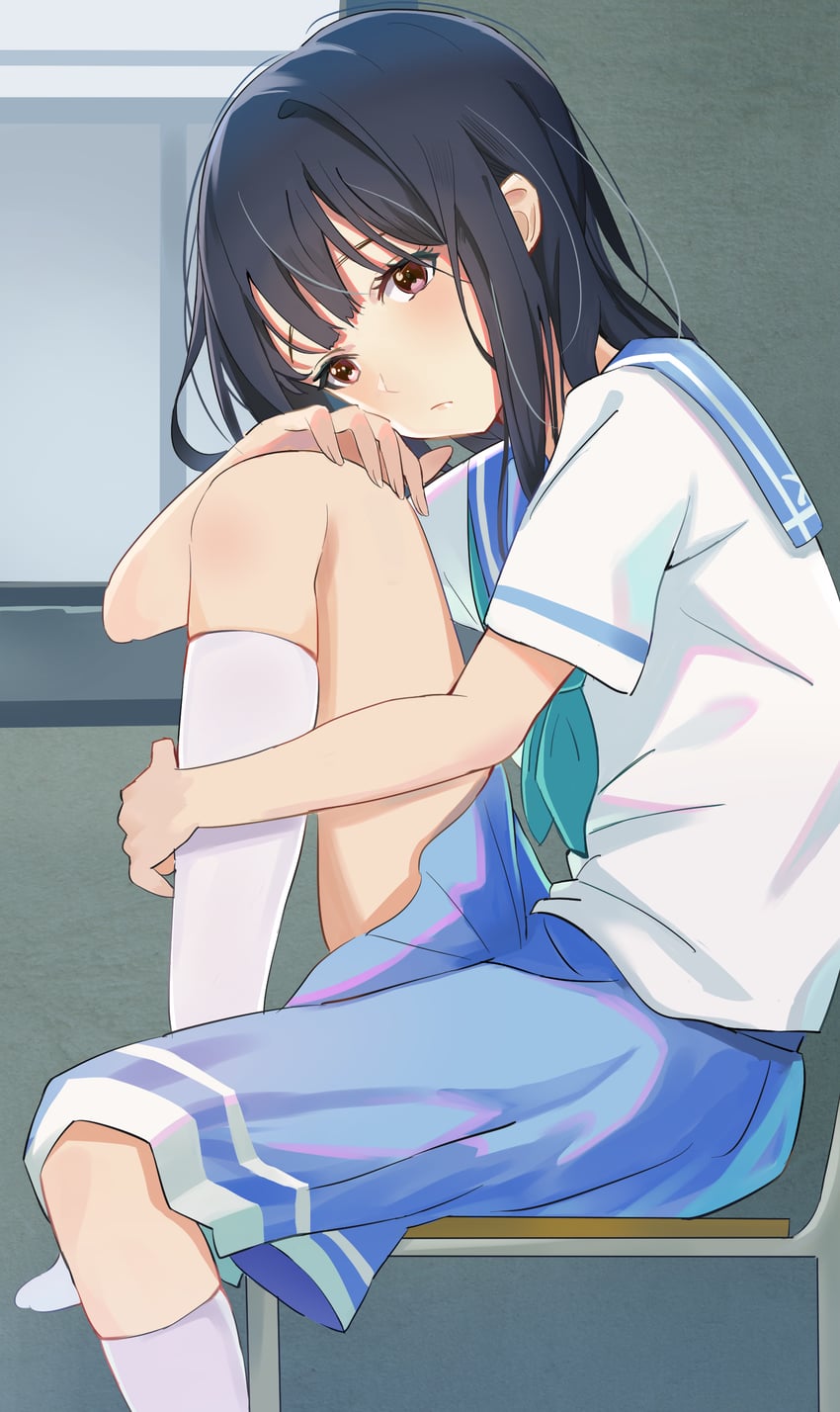 yoroizuka mizore (hibike! euphonium and 1 more) drawn by xiaolongjun