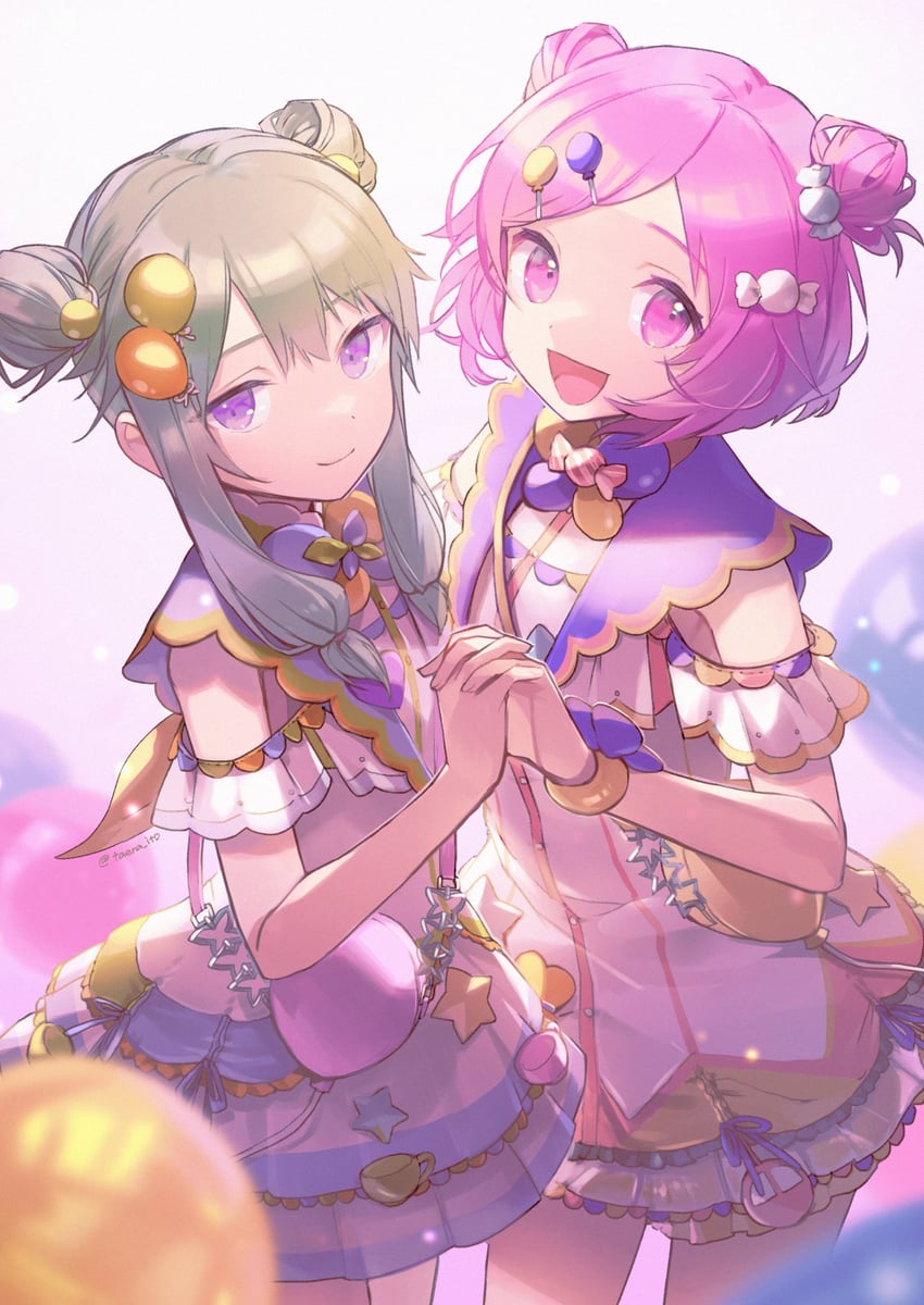 ootori emu and kusanagi nene (project sekai) drawn by ito_taera