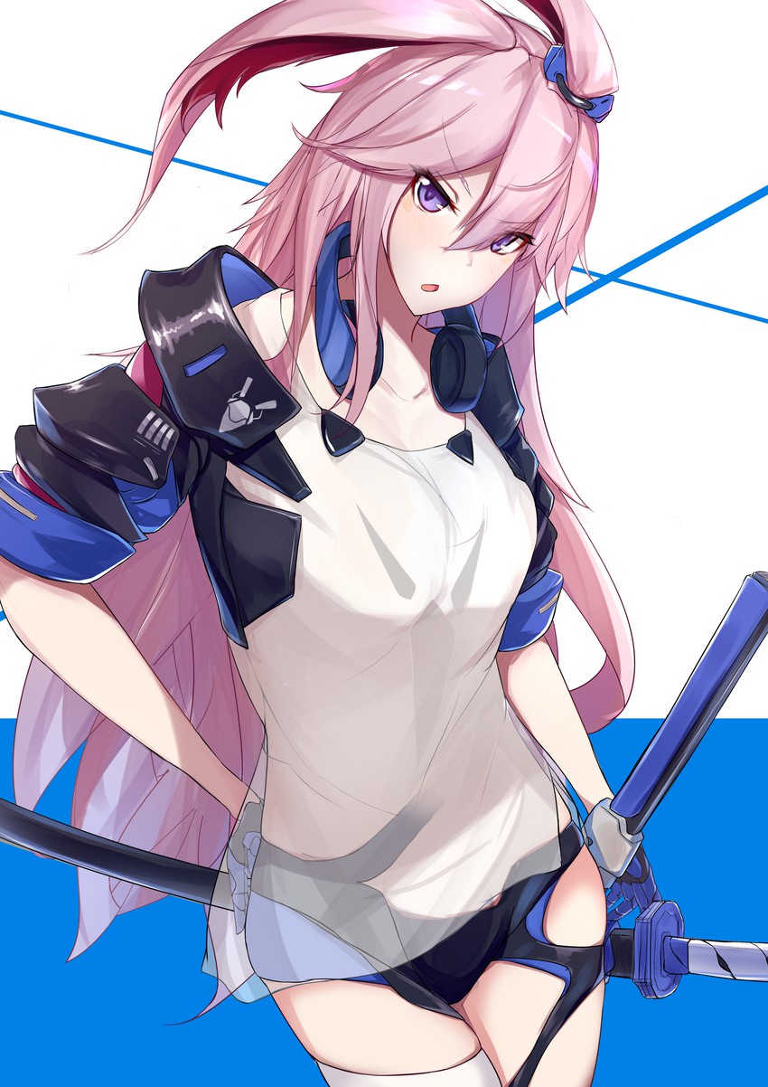 yae sakura (honkai and 1 more) drawn by nanakaku