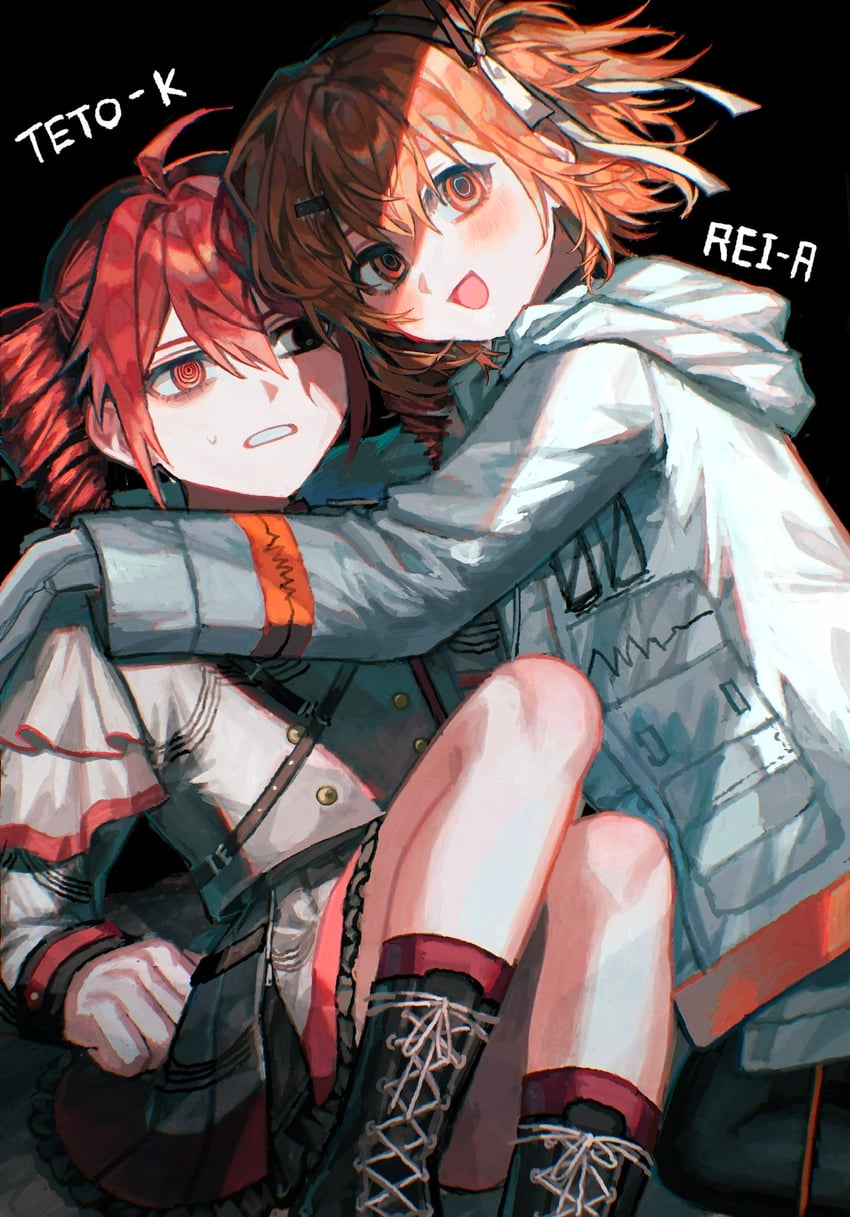 kasane teto and adachi rei (utau and 2 more) drawn by shoot_the_wall