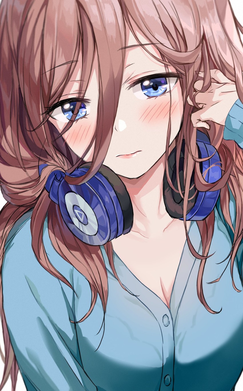 nakano miku (go-toubun no hanayome) drawn by saya_(mychristian2)