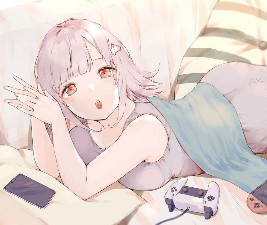 nanami chiaki (danganronpa and 2 more) drawn by manatsuki_manata