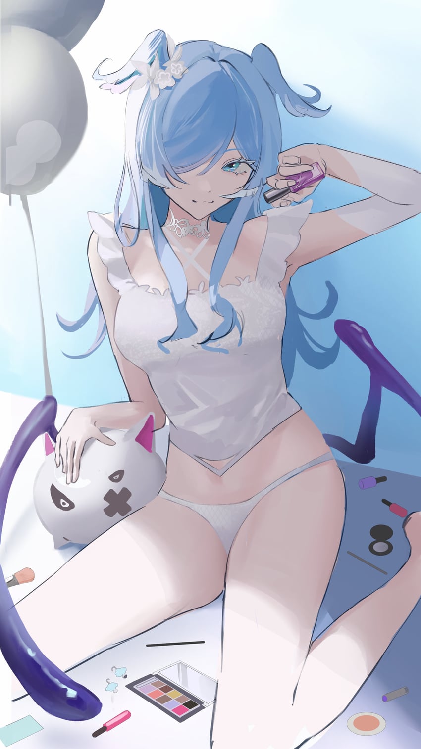 elira pendora and pikl (nijisanji and 1 more) drawn by guriddopitto
