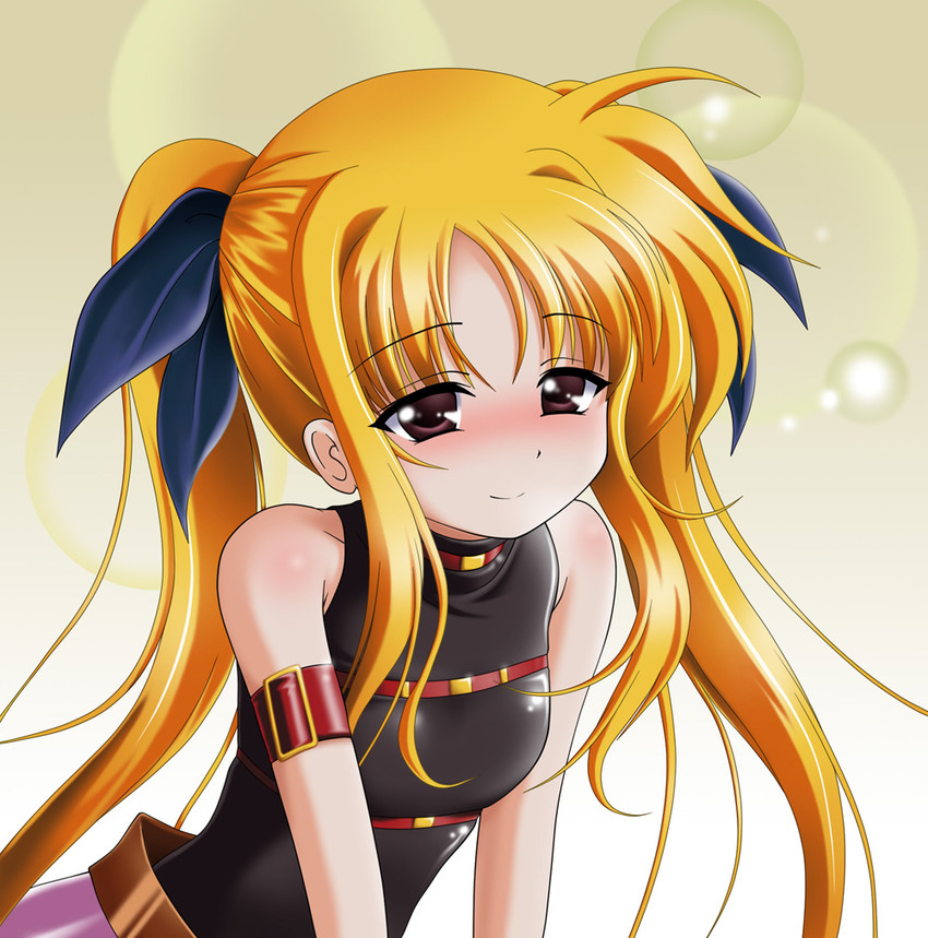 fate testarossa (lyrical nanoha and 1 more) drawn by narurun_(final123)