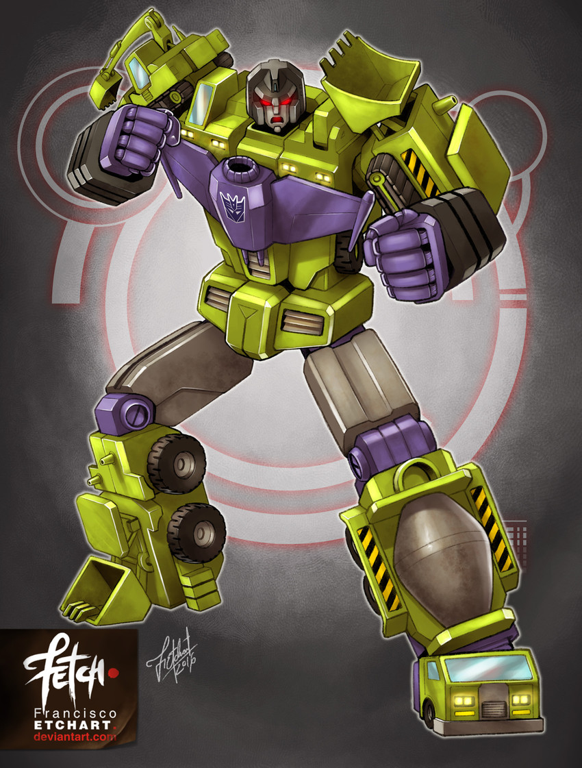 devastator (transformers and 1 more) drawn by franciscoetchart