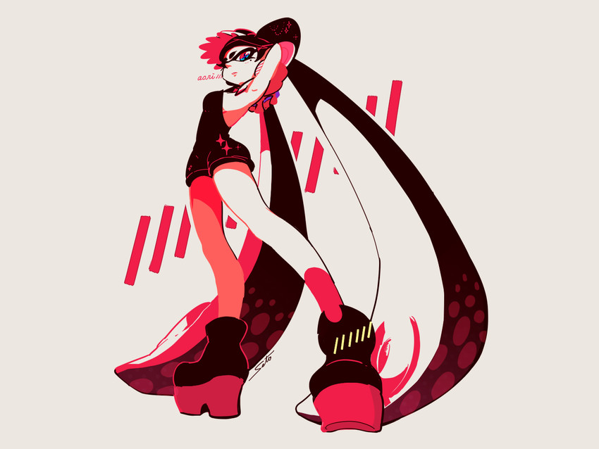 callie (splatoon and 1 more) drawn by seto_(asils)