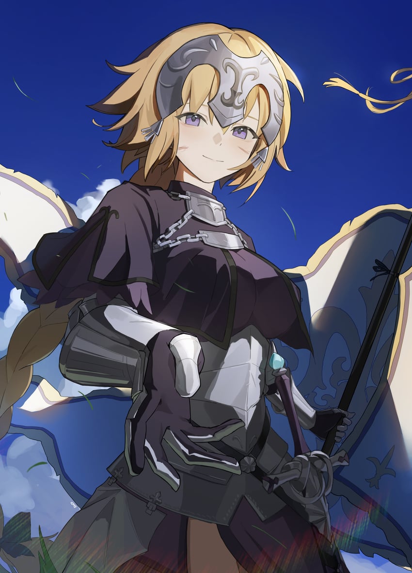jeanne d'arc (fate and 1 more) drawn by cmi