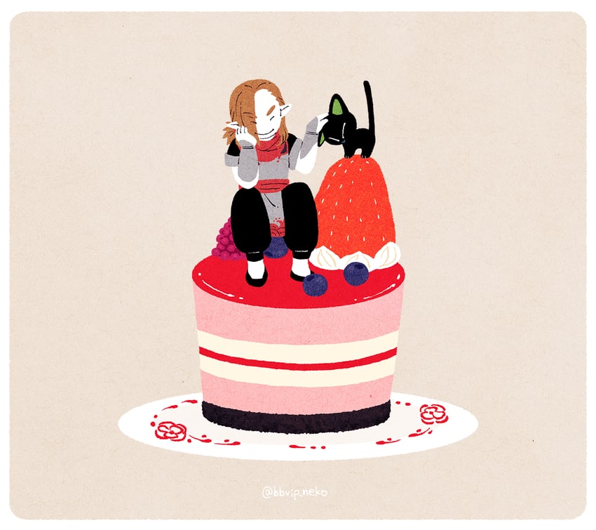 luo xiaohei and luozhu (luo xiaohei zhanji) drawn by bbvip_neko