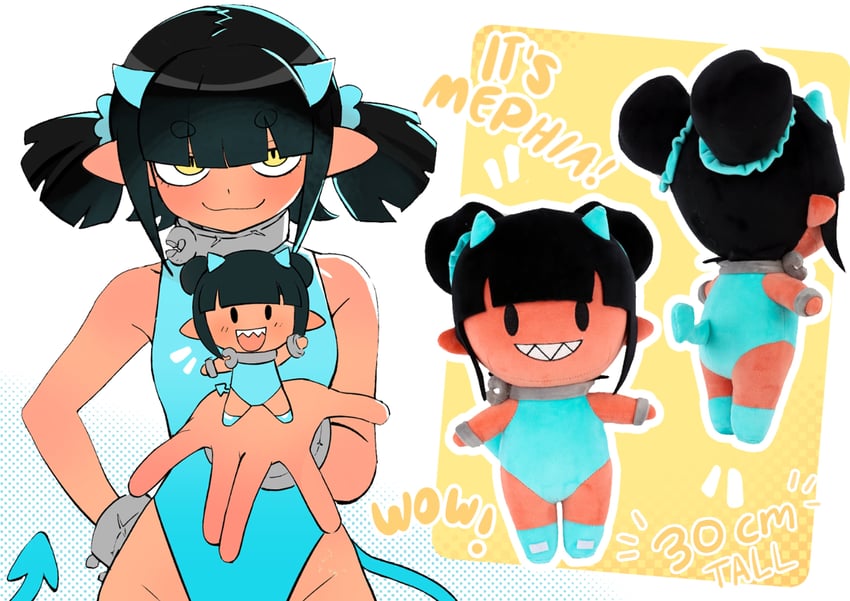 mephia (original and 1 more) drawn by colo_(nagrolaz)