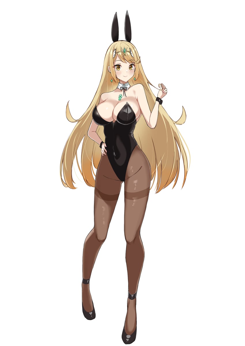 mythra (xenoblade chronicles and 1 more) drawn by aotsuba