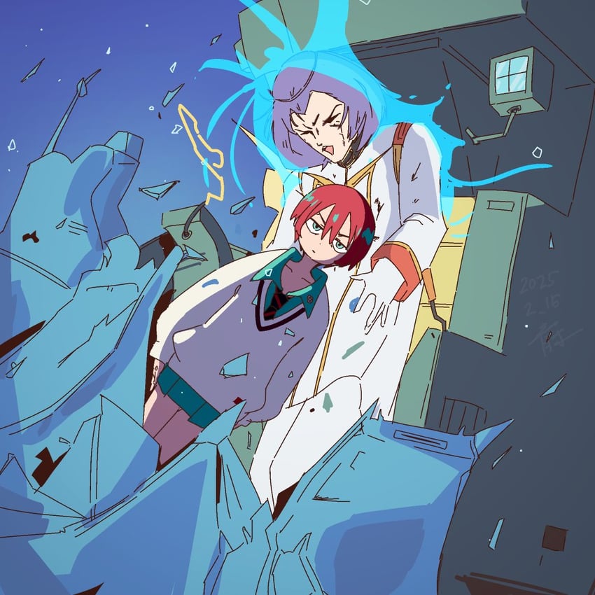 amate yuzuriha, paptimus scirocco, and the o (gundam and 2 more) drawn by bluearcadegames