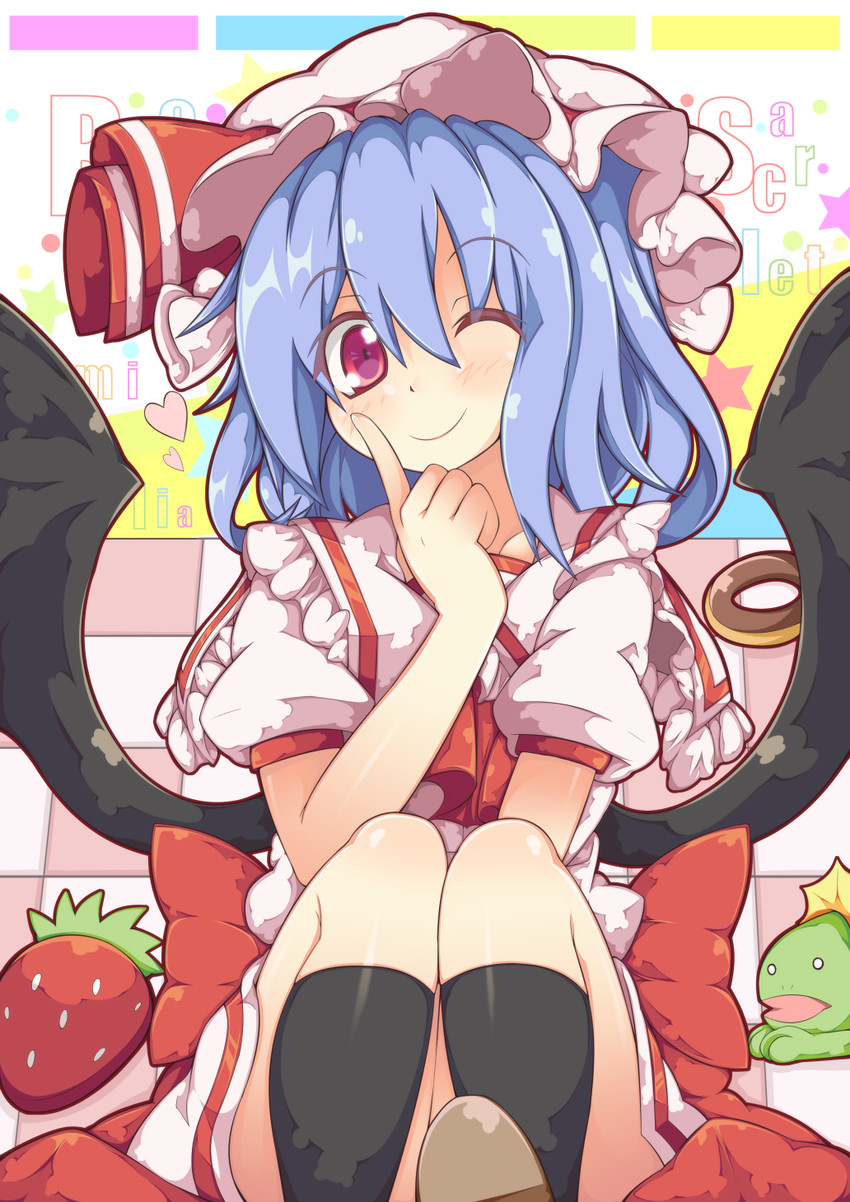 remilia scarlet (touhou) drawn by kan_lee