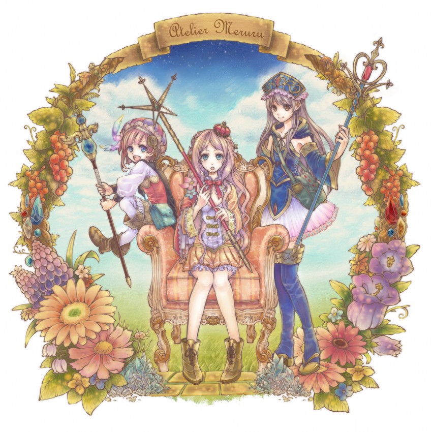 totooria helmold, rorolina frixell, and merurulince rede arls (atelier and 1 more) drawn by nanase_shie