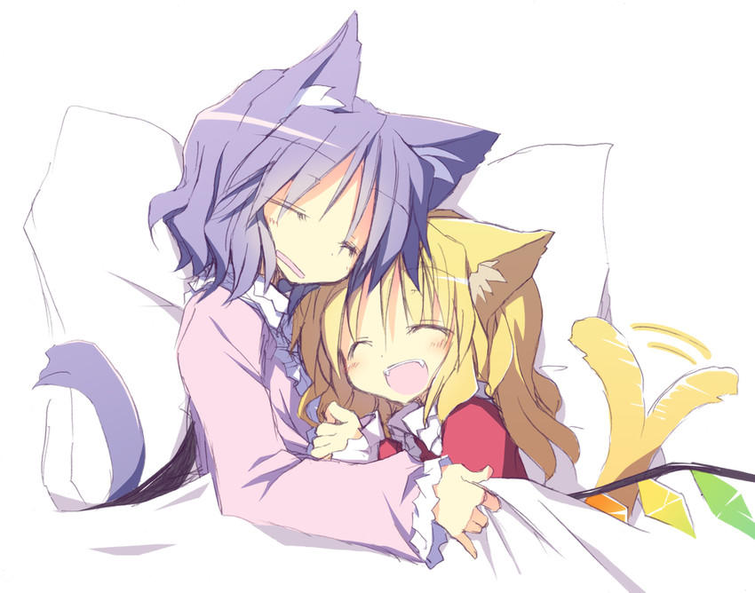 remilia scarlet and flandre scarlet (touhou) drawn by satou_kibi