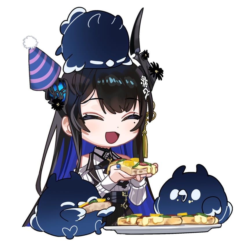 nerissa ravencroft and jailbird (hololive and 1 more) drawn by yomosaka