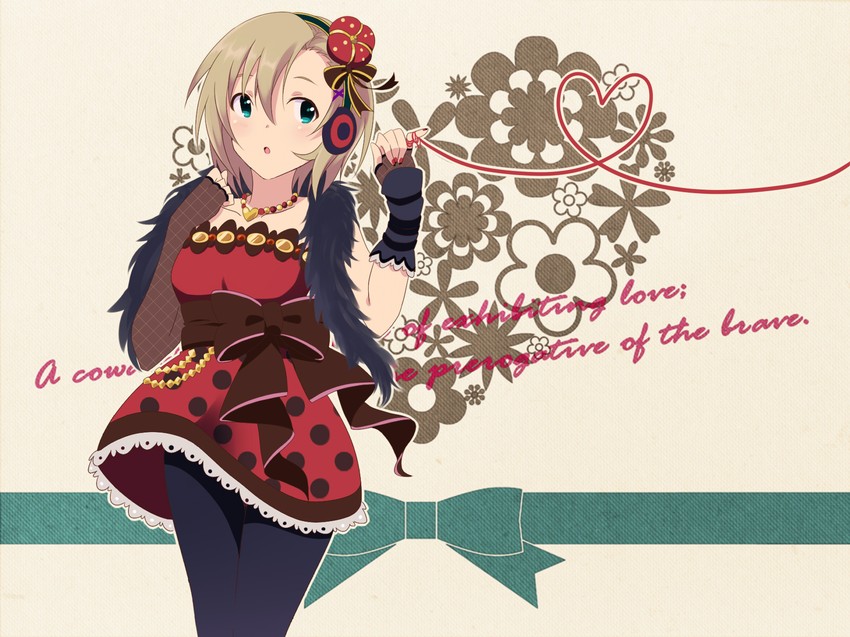 tada riina (idolmaster and 1 more) drawn by kyu