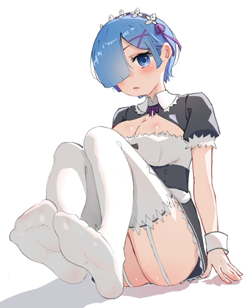 rem (re:zero kara hajimeru isekai seikatsu) drawn by babywipes