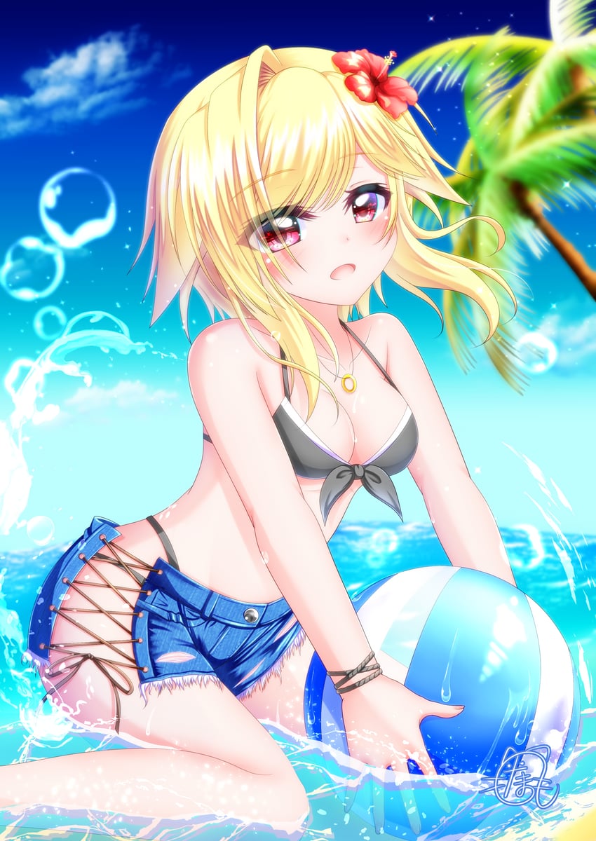 souma ria (kin-iro loveriche) drawn by tamamo_(1_tamamo)