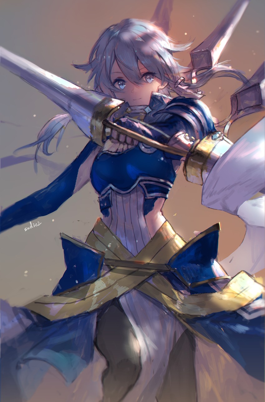 sinon (sword art online and 2 more) drawn by swd3e2
