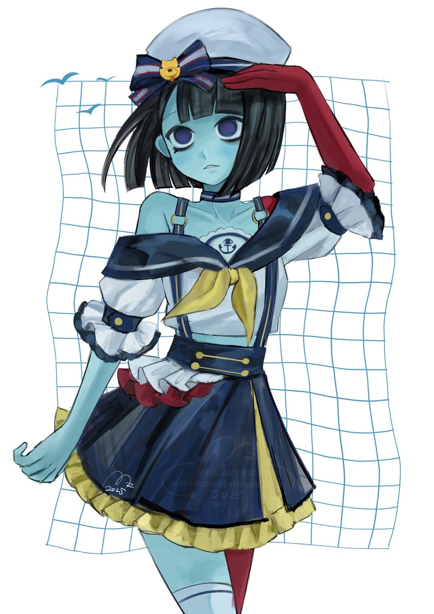 ena, hangover ena, and hourglass dog (ena and 1 more) drawn by usagimarumei