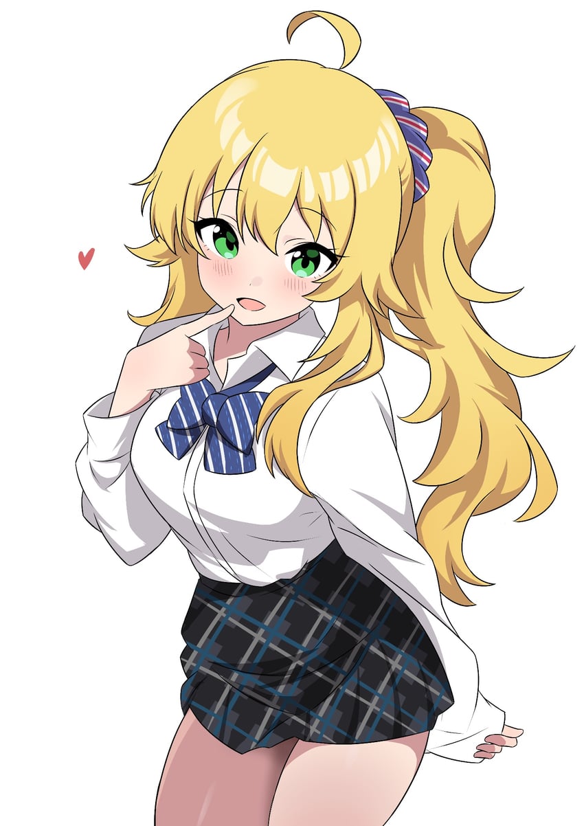 hoshii miki (idolmaster and 2 more) drawn by zaza_(zahaoming)
