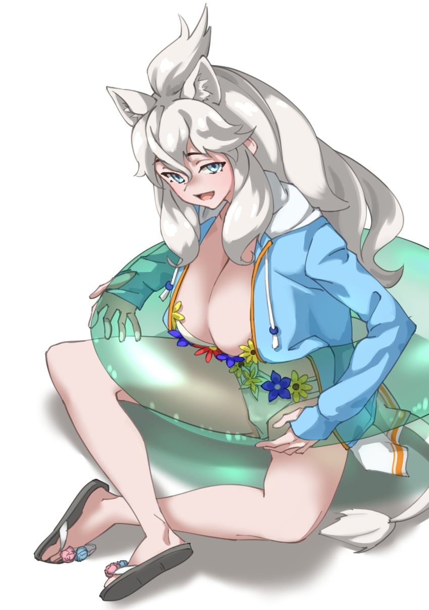 white lion (kemono friends and 1 more) drawn by tanabe_(fueisei)