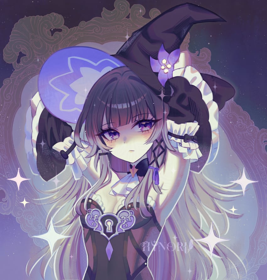 herta and the herta (honkai and 1 more) drawn by hynori