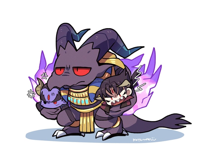 kazama jin, mishima kazuya, devil jin, devil, and azazel (tekken and 1 more) drawn by kotorai