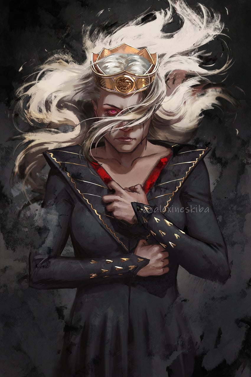 rhaenyra targaryen (a song of ice and fire and 1 more) drawn by aleksandra_skiba