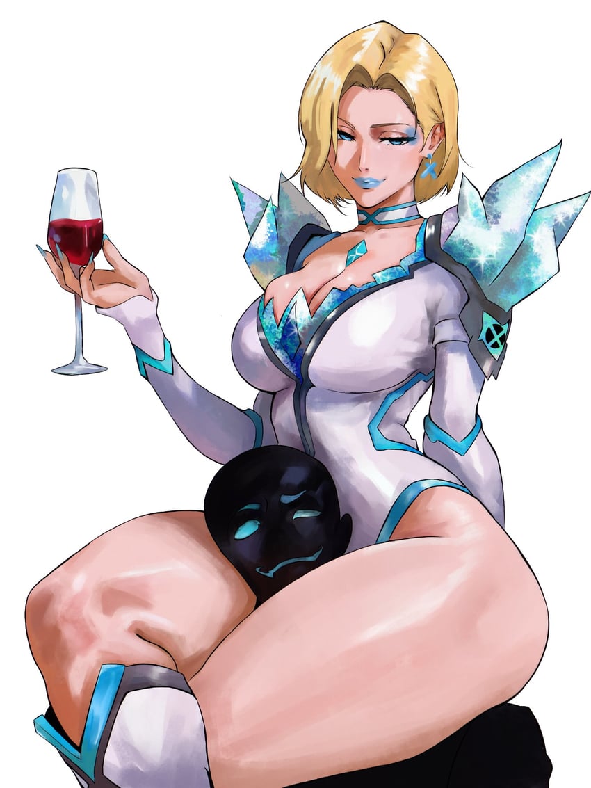 emma frost (marvel and 2 more) drawn by bion_(insomn_bion)