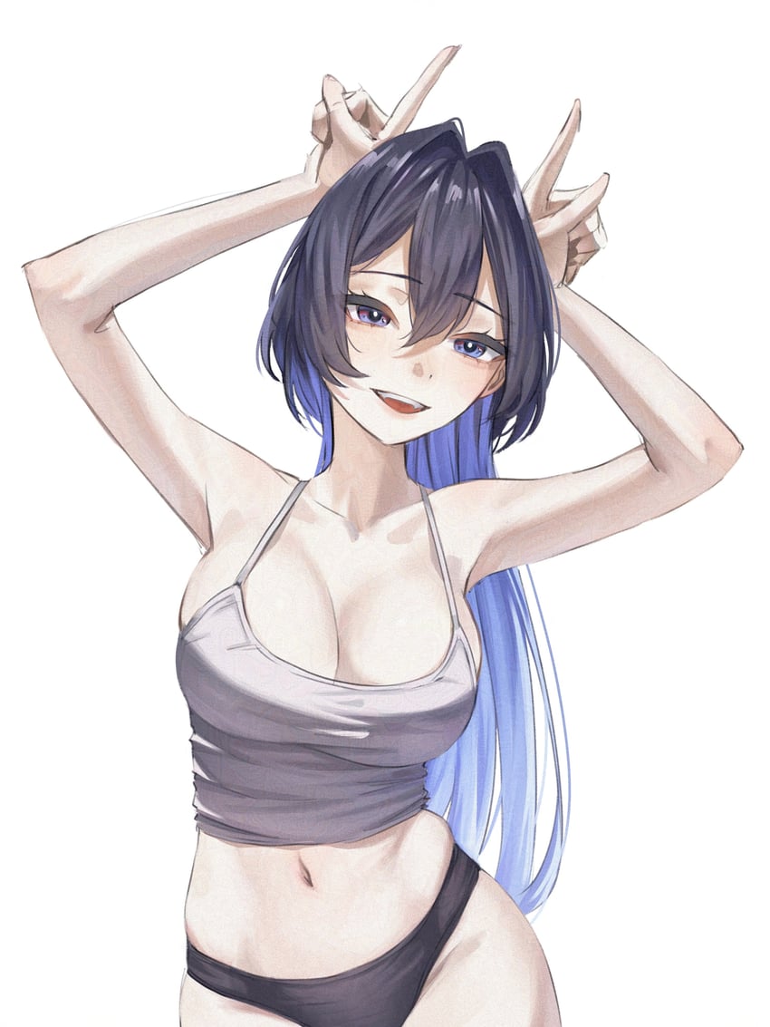 ouro kronii (hololive and 1 more) drawn by samukzz