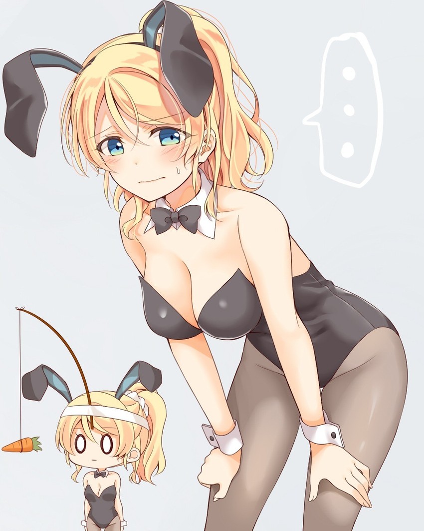 ayase eli (love live! and 1 more) drawn by mogu_(au1127)