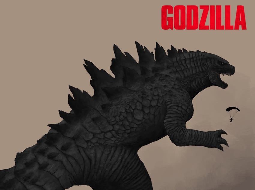godzilla (monsterverse and 1 more) drawn by danny_dipura