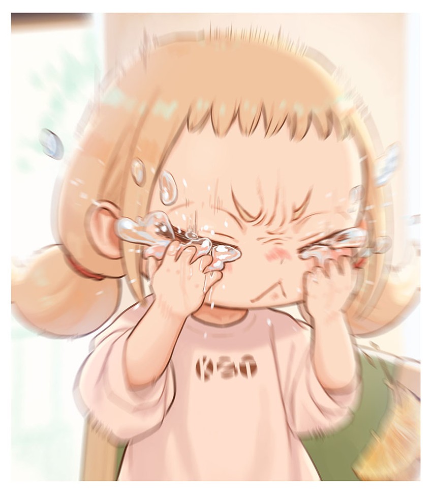 little blonde girl (original) drawn by kozato_(yu_kozato)