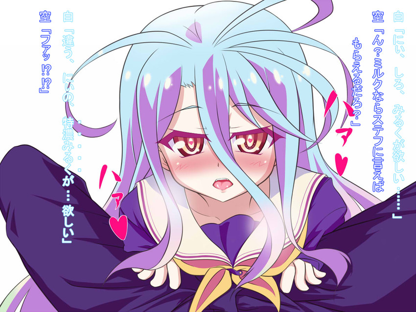 shiro (no game no life) drawn by oogami_shun'ichi