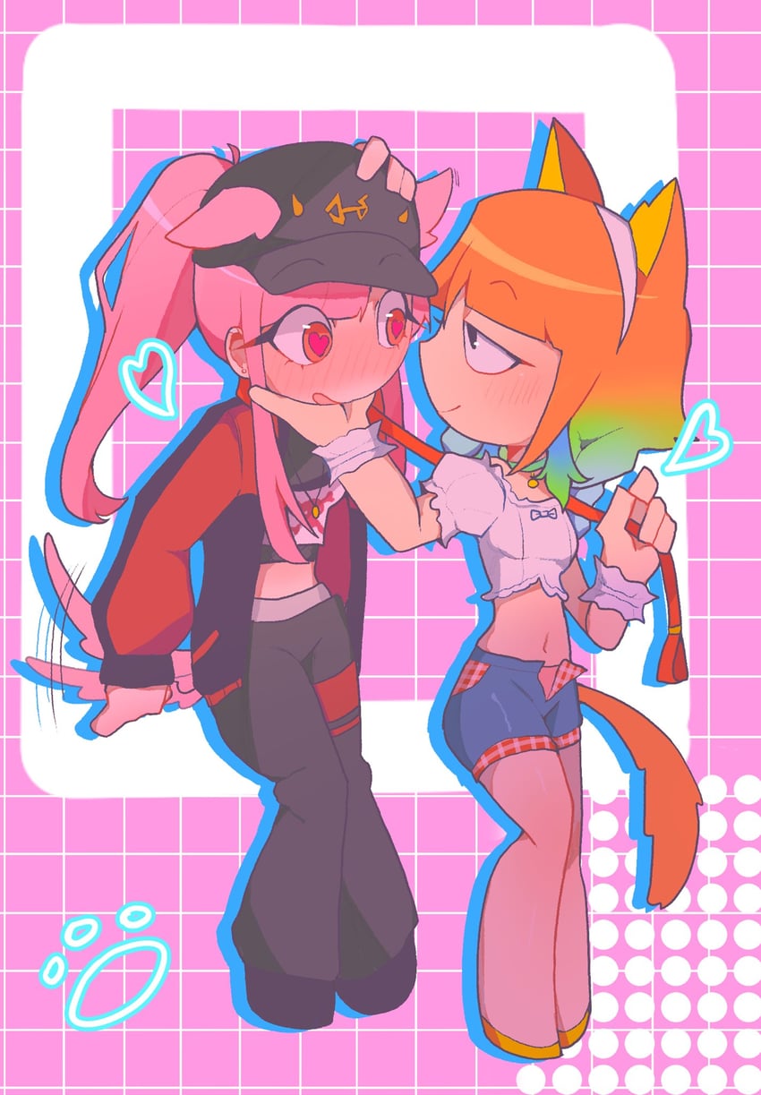 mori calliope and takanashi kiara (hololive and 1 more) drawn by maplemersh26
