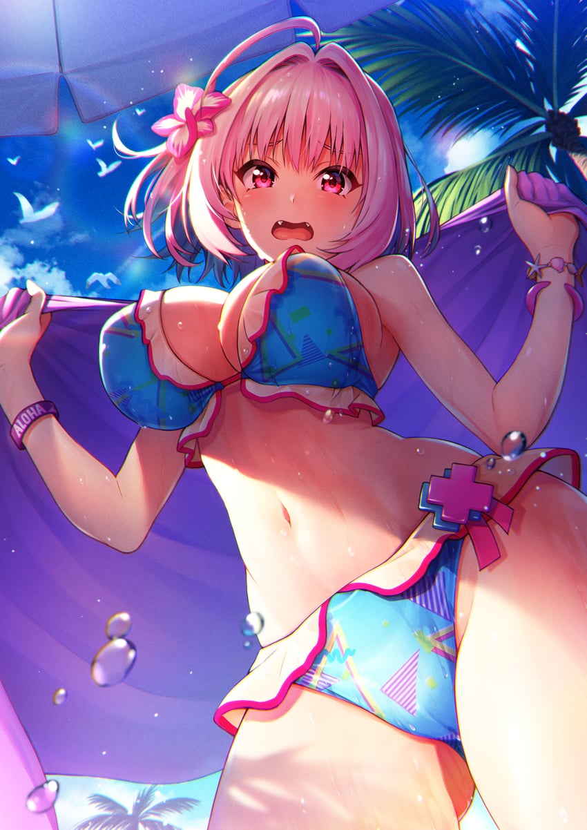 yumemi riamu (idolmaster and 2 more) drawn by satoutakahumi