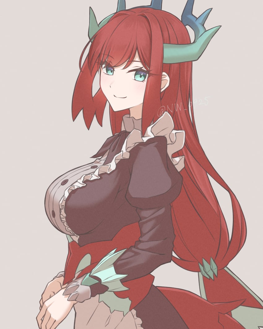 kitchen dragonmaid (yu-gi-oh!) drawn by nue_(nw_0925)