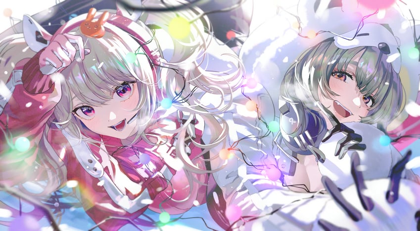 alice and neve (goddess of victory: nikke) drawn by koujisako