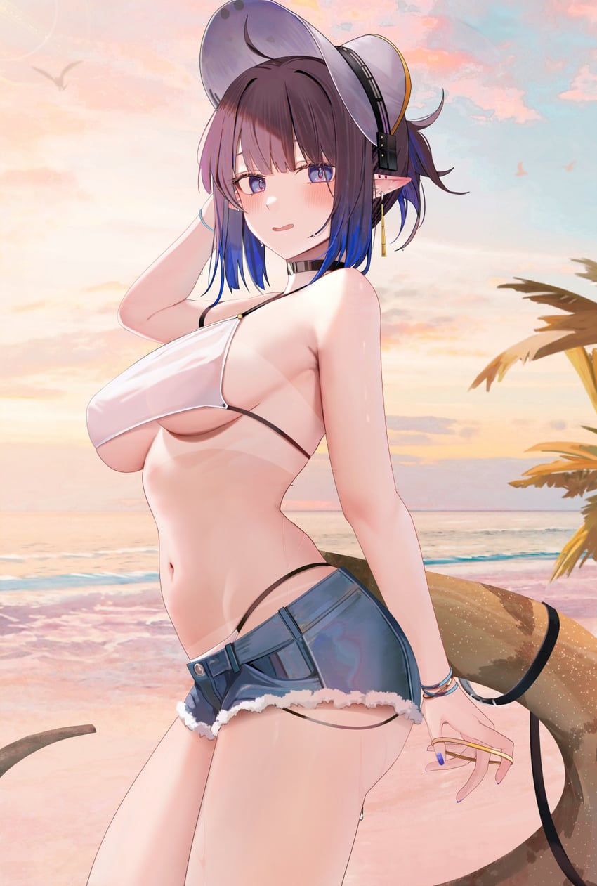 eunectes (arknights) drawn by ru_zhai