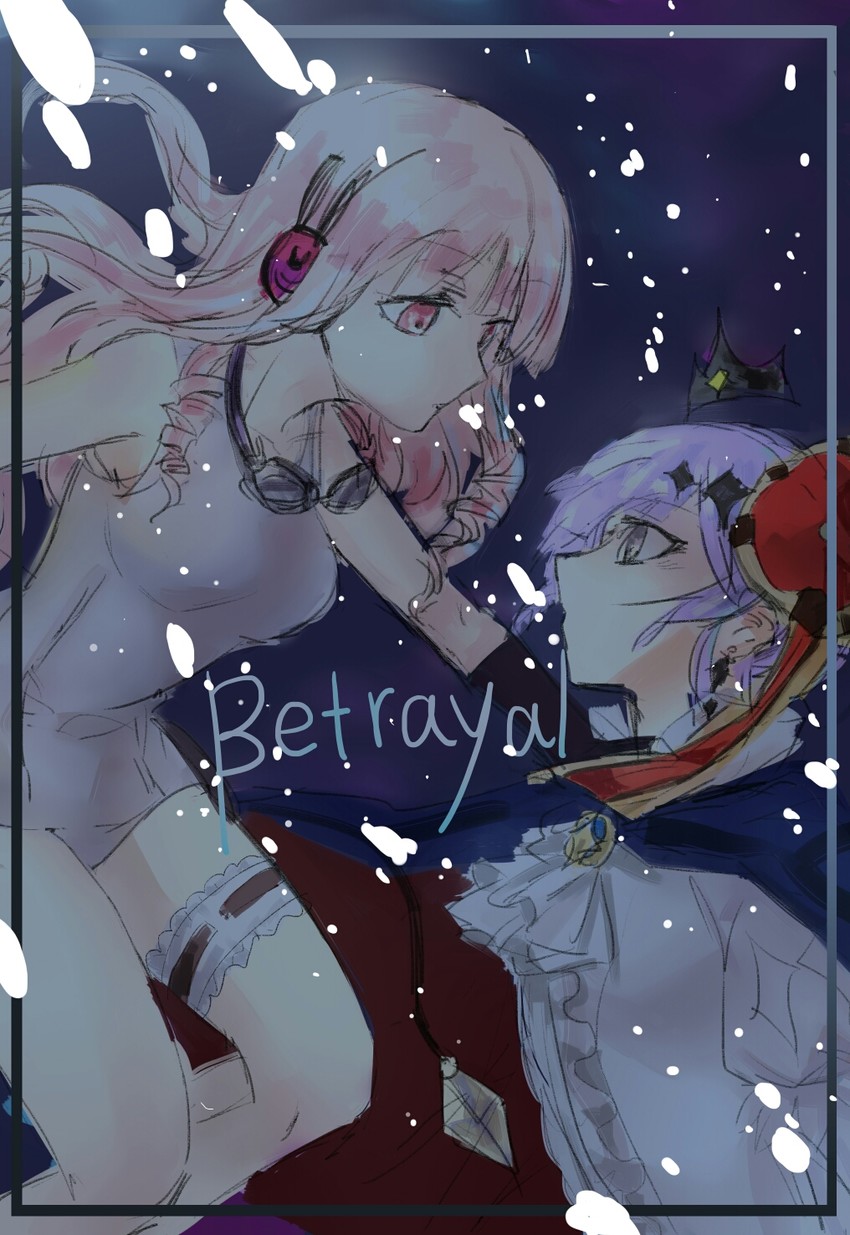 swim swim and ruler (mahou shoujo ikusei keikaku and 1 more) drawn by hshs
