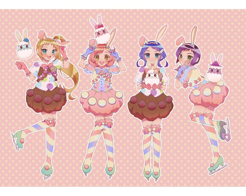 ayase naru, rinne, fukuhara ann, suzuno ito, lovelyn, and 3 more (pretty series and 2 more) drawn by mea_(meari_mr)