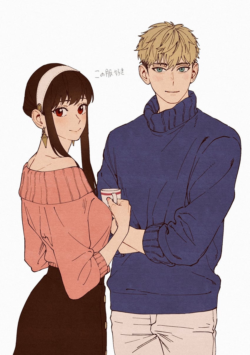 yor briar and twilight (spy x family) drawn by p_notninjin