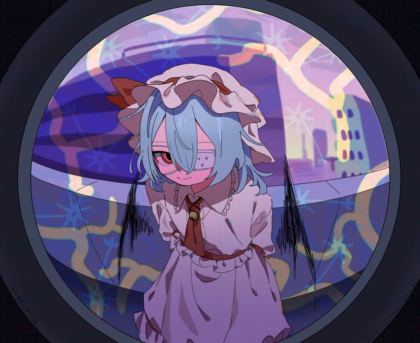 remilia scarlet (touhou and 1 more) drawn by misoice_ramen