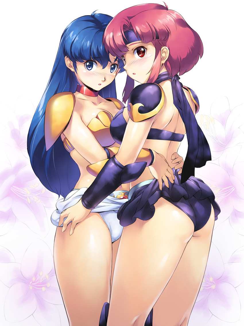 asou yuuko, valis, kirishima reiko, and dark valis (mugen senshi valis) drawn by uchiu_kazuma