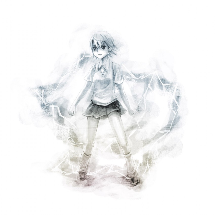 misaka mikoto (toaru majutsu no index and 1 more) drawn by yamori_(stom)